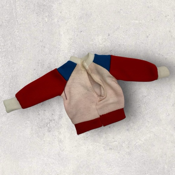 Vintage Barbie Clone Shillman Red and White Jogger Outfit Set - Picture 3 of 7